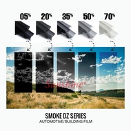 Ready Stock🔥 Custom Size Smoke DZ Series (1ft/2ft/3ft/4ft) - Tinted Rumah / Tinted Kereta / Tinted W