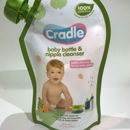 Cradle baby bottle &amp; nipple cleanser 200ml travel size
