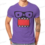 Summer Men's and Women's Casual T-shirt Domo Kun Domo Edited by Me Top Summer Street Clothing s-5XL
