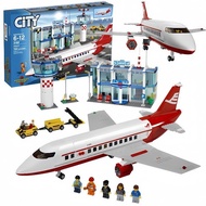 60368 Model Compatible Lego CITY Airplane Fire Ship High-Speed Building Block Train Toy CITY Assembl