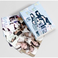 50-55pcs/box ILLIT Holographic Laser Lomo Cards I'LL LIKE YOU SUPER REAL ME Album Photocards WONHEE 