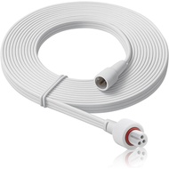 19.6FT Extension Cable for Govee Permanent Outdoor Lights, IP68 Waterproof 3-Pin Power Cord, Compati