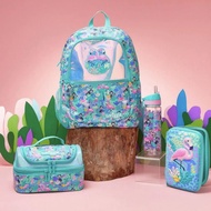 Smiggle Wild sideAqua Flamingo Backpack/Lunchbox bento/pencil case/bottle