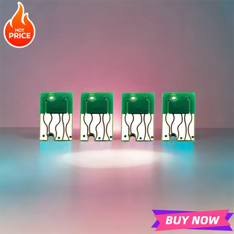 4Color/Sets SJIC22P TM-C3500 Refill Ink Cartridge Chip for Epson C3500 C3520 C3510 TM-C3510 TM-C3520