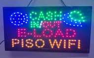 GCASH IN/OUT PISO WIFI LED DISPLAY BOARD SIGNAGE LED LIGHT ENERGY SAVING LIGHT BILLBOARD