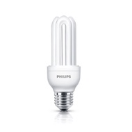 Philips Genie 8/11/14/18W E27 Compact Fluorescent Light bulb [Bundle of 2]