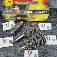 LC135 6 Speed Racing Gear Box With Shift Cam HPSP Hyperspeed Racing Transmission Kit Engine Gear LC1