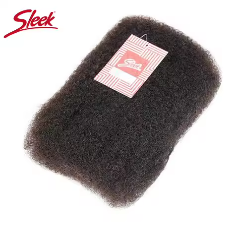 Sleek Afro Kinky Bulk Human Hair For Braiding Twist Peruvian QVR Remy Bulk Hair For Dreadlock Natura