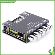 ZK-MT21 Audio Power Amp 2.1 Channel BT5.0 Digital Power Amplifier Stereo Amp Module Home Sound Syste
