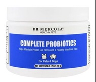 《預訂款》美國Dr. Mercola 全效益生菌，適用於貓 & 狗，3.17盎司（90克）