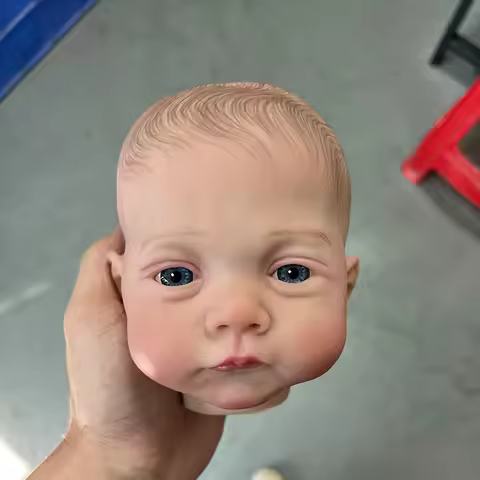 19inch 48cm Already PaintedTwins Kit Lily and Irys Soft Touch Hand Painted with Veins Cloth body inc