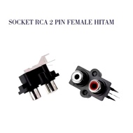 2 PIN RCA socket, plug-in model 2 pin RCA input socket, PCB plug-in