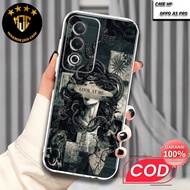 OPPO A3 PRO Case - OPPO A3 PRO Motif Casing (COLAB) - Premium Fourside Softcase - TransparentBENING 
