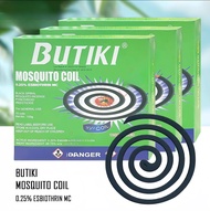 Butiki Mosquito Coil 10 Spirales Household Use Black Spiral Mosquito Incense Star Repellent