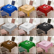 JACQUARD TABLE CLOTH Mantel for Square Table 60x60inches