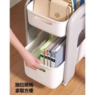 Wheels mobility Rack, Book shelving, storage cabinet, Multi used shelves|抽拉推車置物架 客廳置物架 萬用層架, 多層收納架, 