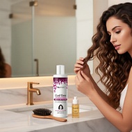 Anti-Frizz Curl Care Shampoo: Hydrating Formula for Dry, Wavy Hair