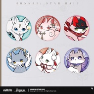 [READY] Honkai: Star Rail Official Merch Little Cat Series Can Badge (Fei XIAO, Lingsha, Rappa, Sund