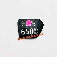 Suitable for Canon Camera 650D 5D3 5D4 80D 90D 600D, LOGO Body Nameplate Signboard