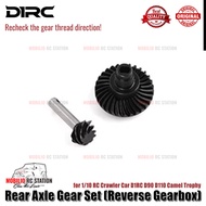 D1RC Rear Axle Gear Set for Reverse Gearbox 1/10 RC Crawler Car D1RC D90 D110 Camel Trophy Axial SCX
