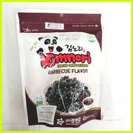 ♞,♘,♙KOREAN Kimnori CRISPY SEAWEED 40G, BBQ flavor,  Seaweeds Flakes/Seaweeds Nori/Seaweeds Snacks