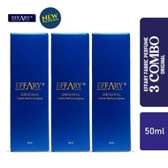 Effary Fabric Perfume SUPER JIMAT  |  Remove Fabric Odor | Daily Use Perfume | One-Time Spray | 50ML
