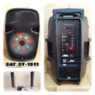 Dat DT 1511 Eco speaker aktif 15inch Portable