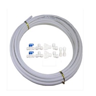 YZM 10 pcs 1/4" Quick Connect Push in to Connect Water Purifiers Tube Fittings for RO Water Reverse 