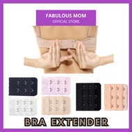 [FABULOUS MOM] Bra Extender Hook 2 Rows, 3 Rows Maternity Nursing Sambungan Bra Extension