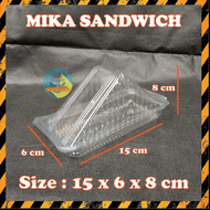 Mika Sandwich Segitiga | Mika Sando Buah | Mika Sandwich Buah (Dus)