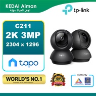 TP-LINK Tapo C211 Pan/Tilt Home Security Wi-Fi Camera