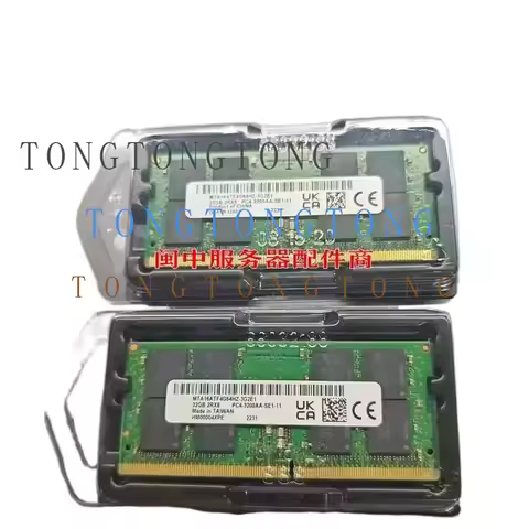 TT For Micron 32G 2RX8 PC4-3200AA DDR4 MTA16ATF4G64HZ-3G2E1 Notebook Memory