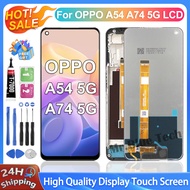 For OPPO A54 5G A74 5G LCD Display Touch Screen Digitizer Assembly Replacement CPH2195 CHP2197