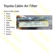 (SG Stock) Toyota 17801-21060 Aqua Auris Corolla Altis Axio C-HR Noah Voxy Prius PriusC Engine Air F
