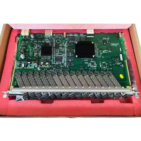 C320 C300 OLT GTGH GPON 16 ports Service board with C++ SFP modules cc zte GTGH G22 G21 16port Card