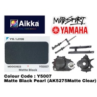 AIKKA Y5007 MATTE BLACK Y15/LC135 MOTORCYCLE AUTOMOTIVE 2K CAR PAINT