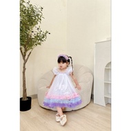 MEGAR CHILDREN'S PARTY DRESS MEKAR CHILDREN'S PARTY DRESS/ PRINCESS TUTUDEFA CHILDREN'S DRESS/ GIRLS
