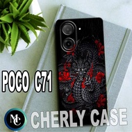 Rubber case for poco C71/CC27/ MEN'S Motif poco C71/Casing poco C71/silicon/softcase CASETAPORA