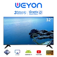 WEYON TV Smart Android 32/43/50 inch TV Led Murah 32 Promo Smart TV 32 inch Murah Promo Meriah Andro