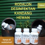 RODALON 100ml Antiseptik Desinfektan Kandang Hewan Kelinci Kucing kambing Sapi Burung Ayam