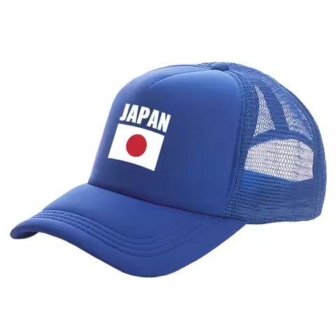 Japan Trucker Caps Fashion Cool Japan Hats Baseball Cap Summer Outdoor Sun Mesh Caps