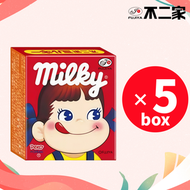不二家 牛奶妹牛奶糖 25.2G x 5盒(款色包裝隨機發送)
