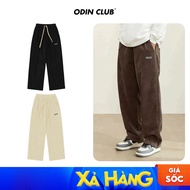 Even ODIN CLUB pants, unisex fashion velvet pants, Local Brand ODIN CLUB