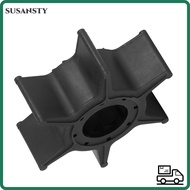 SUSANSTY Water Pump Impeller, 6H4‑44352 Rubber Outboard Engine, Replacement Part Impeller Boat Motor
