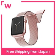 [X-Doria] Apple Watch 40Mm/38 Mm SE &amp; Series 6/5/4/3/2/1 Compatible Band Stainless Mesh Milanese Loop Stepless Adjustment Belt [Apple Watch Se/apple Watch 6 / Apple Watch 5 40 &amp; 38 Mm รองรับ] สายรัดตาข่าย Rose Gold