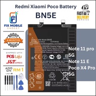 High quality BN5E battery for Redmi note 11 pro 5G / Redmi Note 11e pro / Xiaomi Poco X4 Pro 5G batt