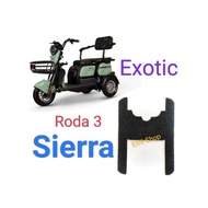 🆕 ALAS KAKI KARPET SEPEDA MOTOR LISTRIK RODA 3 EXOTIC SIERRA RODA 3