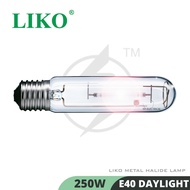 LIKO 250W 400W HQI-T/ HQI-BT METAL HALIDE LAMP TUBE (DAYLIGHT 6500K) WHITE