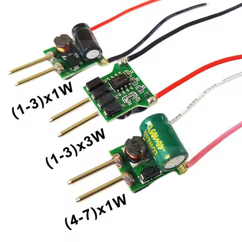 5/100pcs DC 12V MR16 led Drivers Current 300mA 600mA 3W 3*3W 4-7W LED Drivers Lighting transformer 3
