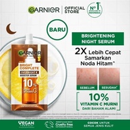 Garnier Bright Complete Overnight Vitamin C Serum-Serum Malam
